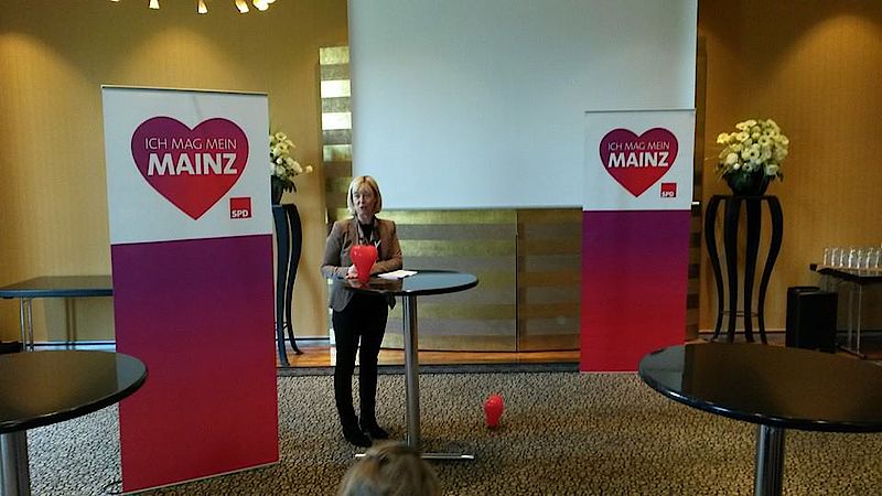 Doris Ahnen zu Gast beim Frühjahrsempfang der SPD Finthen
