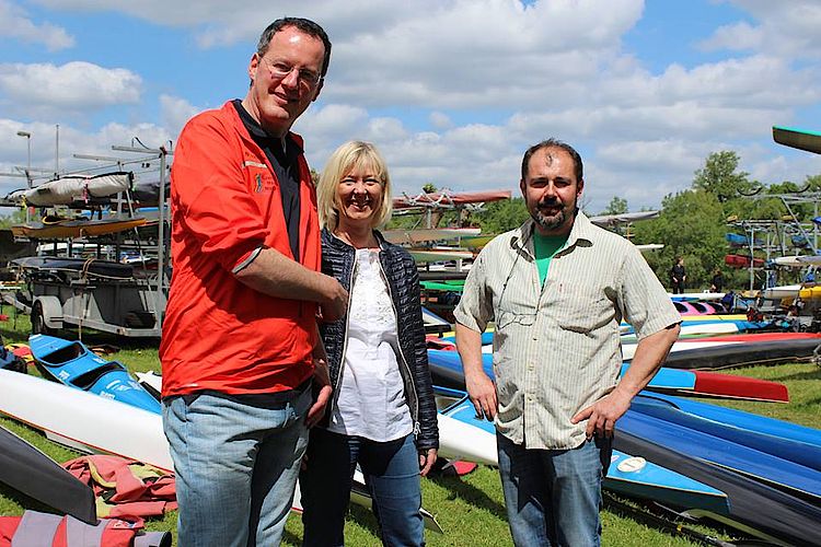 Doris Ahnen zu Gast bei Jubiläumsregatta der Kanufreunde Mainz-Mombach