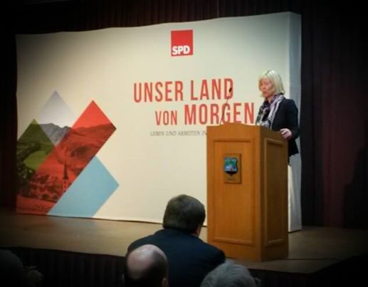Doris Ahnen hält Neujahrsansprache in Bodenheim